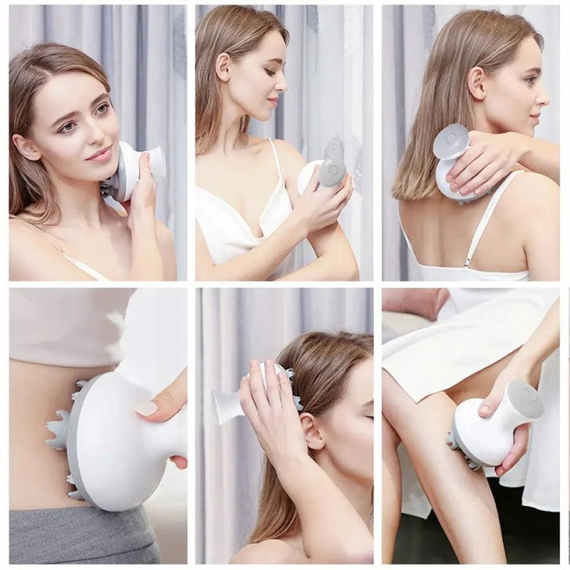Electric Scalp Massager – Deep Relaxation & Hair Growth Boost